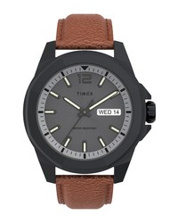 Timex Essex Avenue Leather Watch