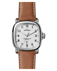 Shinola Guardian Leather Watch