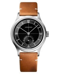 Longines Heritage Classic Automatic Leather Watch