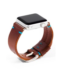 Bluebonnet Italian Leather Apple Watch