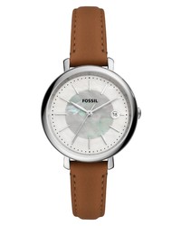 Fossil Jacqueline Leather Watch