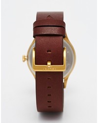 Tsovet Leather Strap Watch