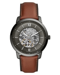 Fossil Neutra Automatic Leather Watch