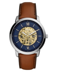 Fossil Neutra Automatic Leather Watch