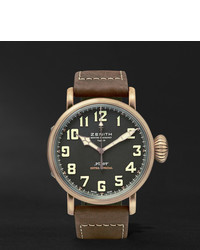 Zenith Pilot Type 20 Extra Special 45mm Bronze And Nubuck Watch
