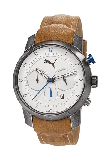 puma leather watch