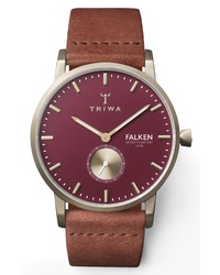 Triwa Ruby Falken Leather Watch