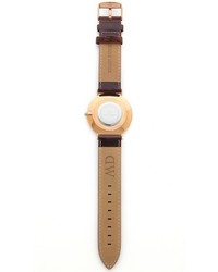 Daniel Wellington St Mawes 40mm Watch With Brown Leather Band