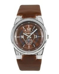 Unlisted Watch Brown Leather Strap Ul1131