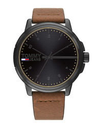 Tommy Jeans Urban Explorer Leather Watch
