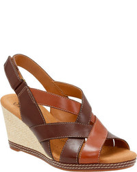 Clarks Helio Coral Wedge Sandal