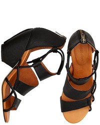 Leather Wedge Sandal