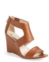 Louise Et Cie Rozza Leather Wedge Sandal