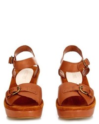 Rachel Comey Ogden Perforated Leather Wedges