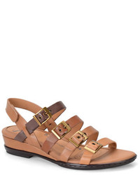 Sofft Sapphire Multi Strap Leather Sandals