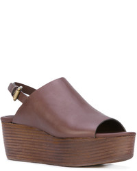 See by Chloe See By Chlo Stacked Wedge Sandals