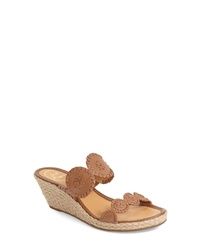 Jack Rogers Shelby Stitched Wedge Sandal