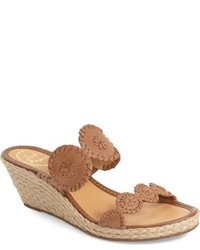 Jack Rogers Shelby Whipstitched Wedge Sandal