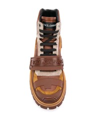 Dolce & Gabbana Colour Block Trekking Boots