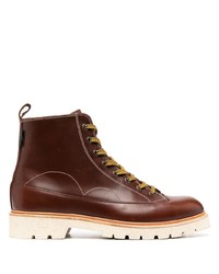 PS Paul Smith Lace Up Leather Boots