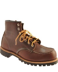 Red Wing Heritage 8146 6 Moc Lug Briar Oil Slick Leather Boots