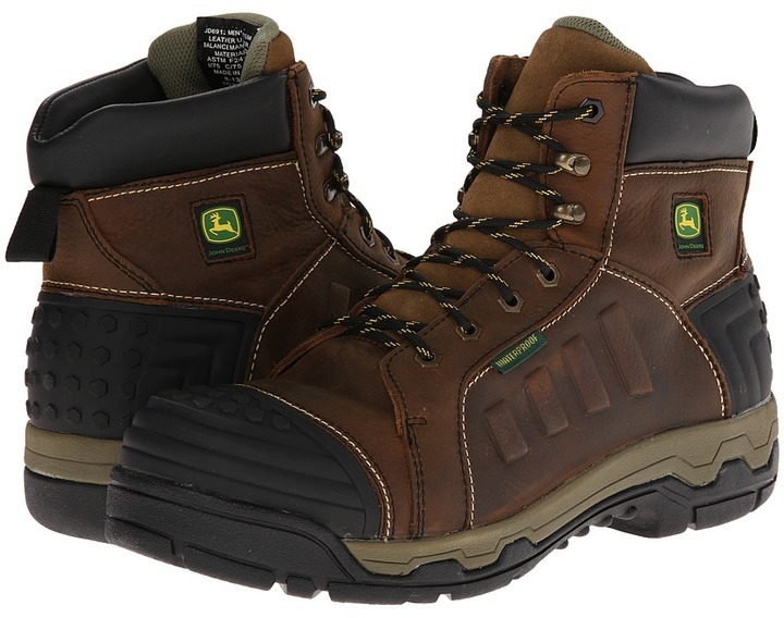 john deere lace up boots