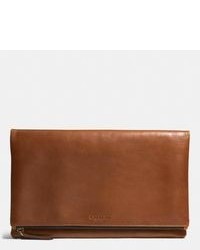 Coach Bleecker Leather Foldover Pouch