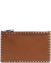 Valentino Rockstud Leather Pouch