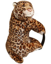 Dolce & Gabbana Leopard Shaped Plush Backpack