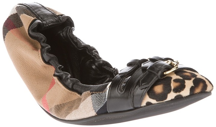 ballerina burberry shoes