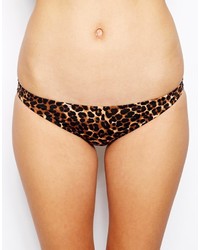 Asos Collection Mix And Match Leopard Print Hipster Bikini Pant