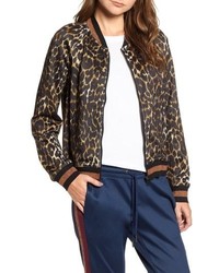 Pam & Gela Leopard Track Jacket