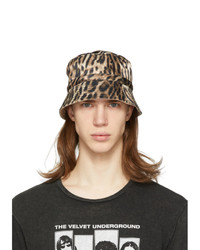 Brown Leopard Bucket Hat