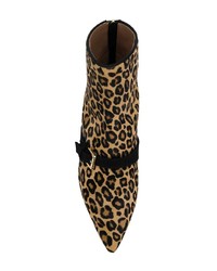 L'Autre Chose Leopard Print Boots