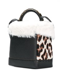 The Volon Leopard Mini Box Bag