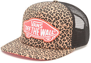 Vans Beach Girl Leopard Trucker Hat 