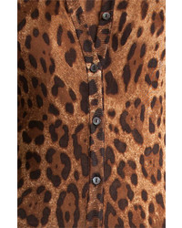 Dolce & Gabbana Dolcegabbana Leopard Print Cardigan