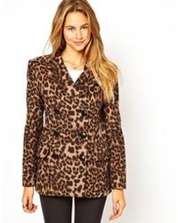 See U Soon Leopard Print Coat