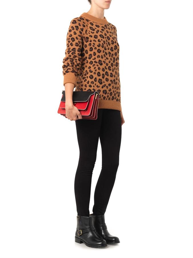 Tak Ori Cortina Leopard Knit Sweater, $902 | MATCHESFASHION.COM