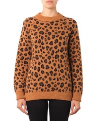 Tak Ori Cortina Leopard Knit Sweater