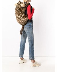 Dolce & Gabbana Faux Fur Giraffe Backpack