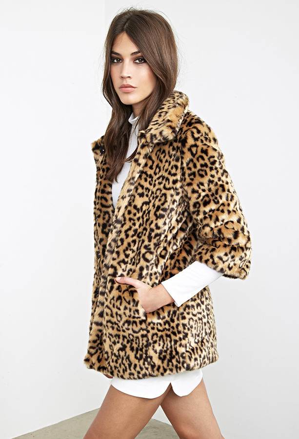 Forever 21 Faux Fur Cheetah Coat | Where to buy & how to wear