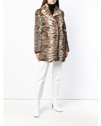 Twin-Set Leopard Fur Coat