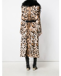 Numerootto Leopard Print Coat