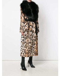 Numerootto Leopard Print Coat