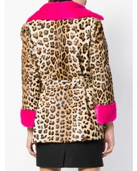 Simonetta Ravizza Leopard Print Fur Coat
