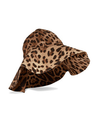 Brown Leopard Hat
