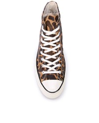 Converse Chuck 70 Hi Leopard Sneakers