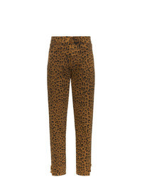 Brown Leopard Jeans