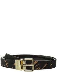 Cole Haan 25mm Reversible Printed Haircalf To Patent Belt